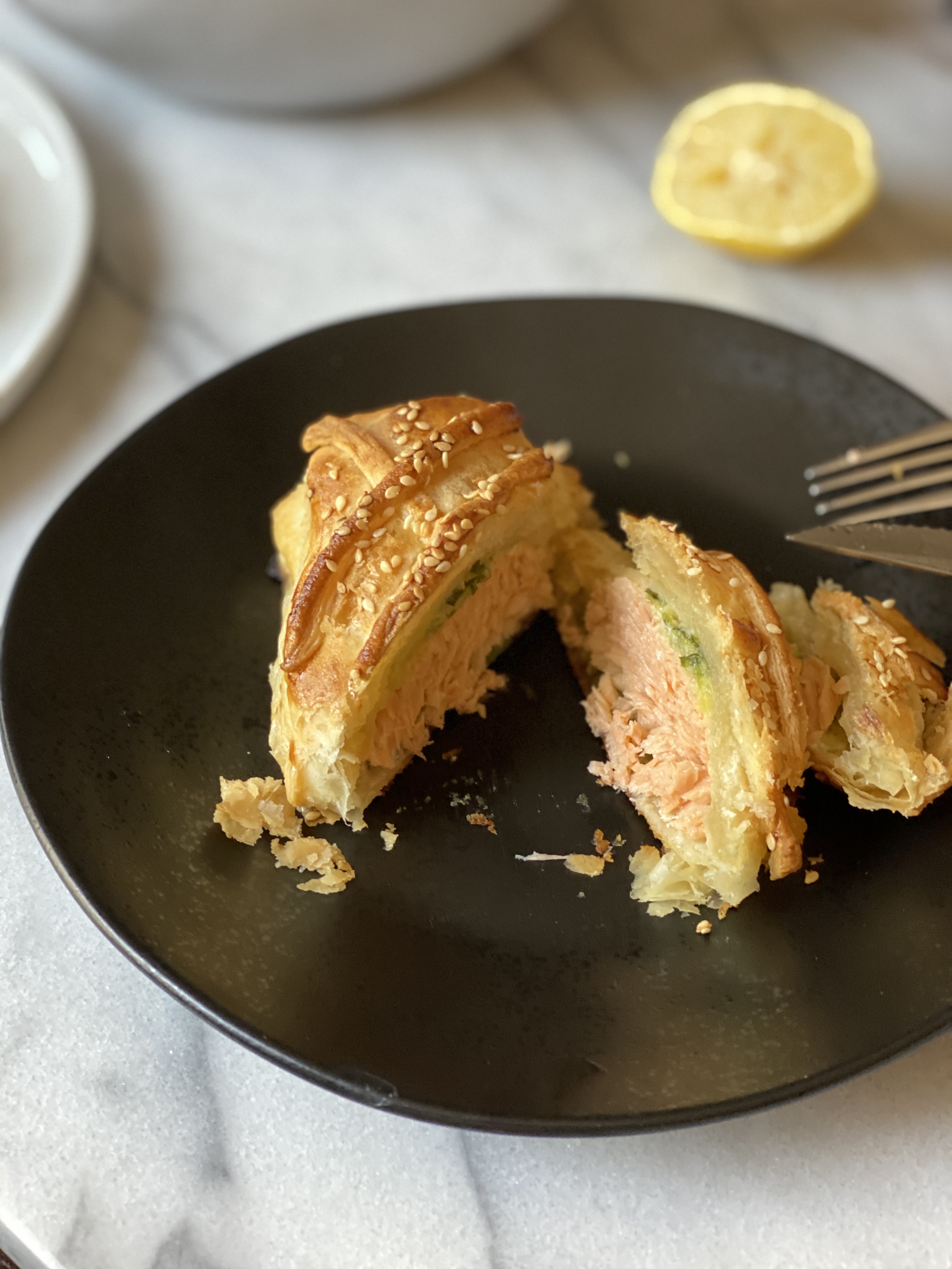 Salmone in Crosta (salmon in puff pastry) Recipes for Date Night