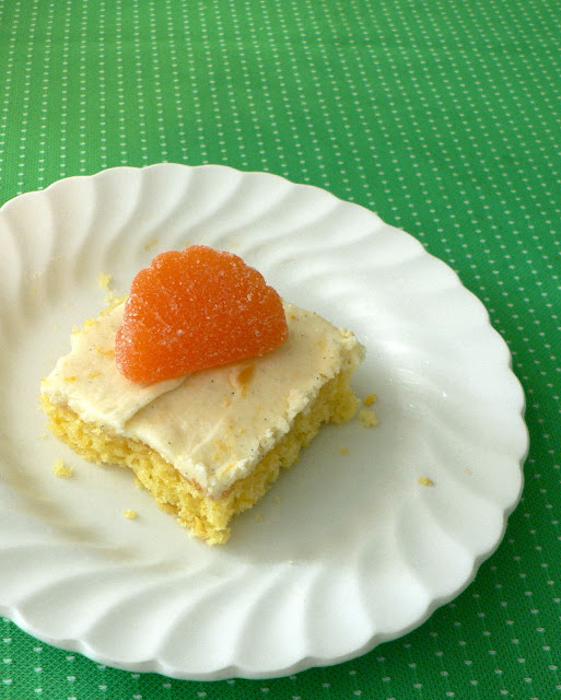 Fresh Orange Cake with Orange Vanilla Bean Icing Bless This Mess