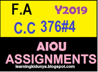 Aiou solved assignment spring 2020 picture