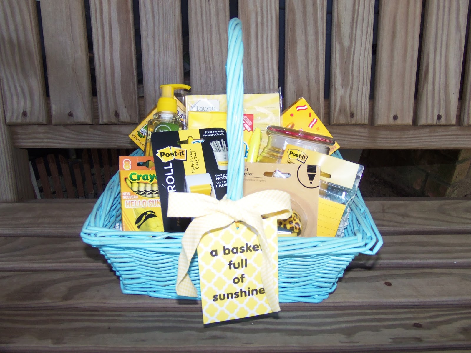 live. love. scrap. Building a "Basket Full of Sunshine"