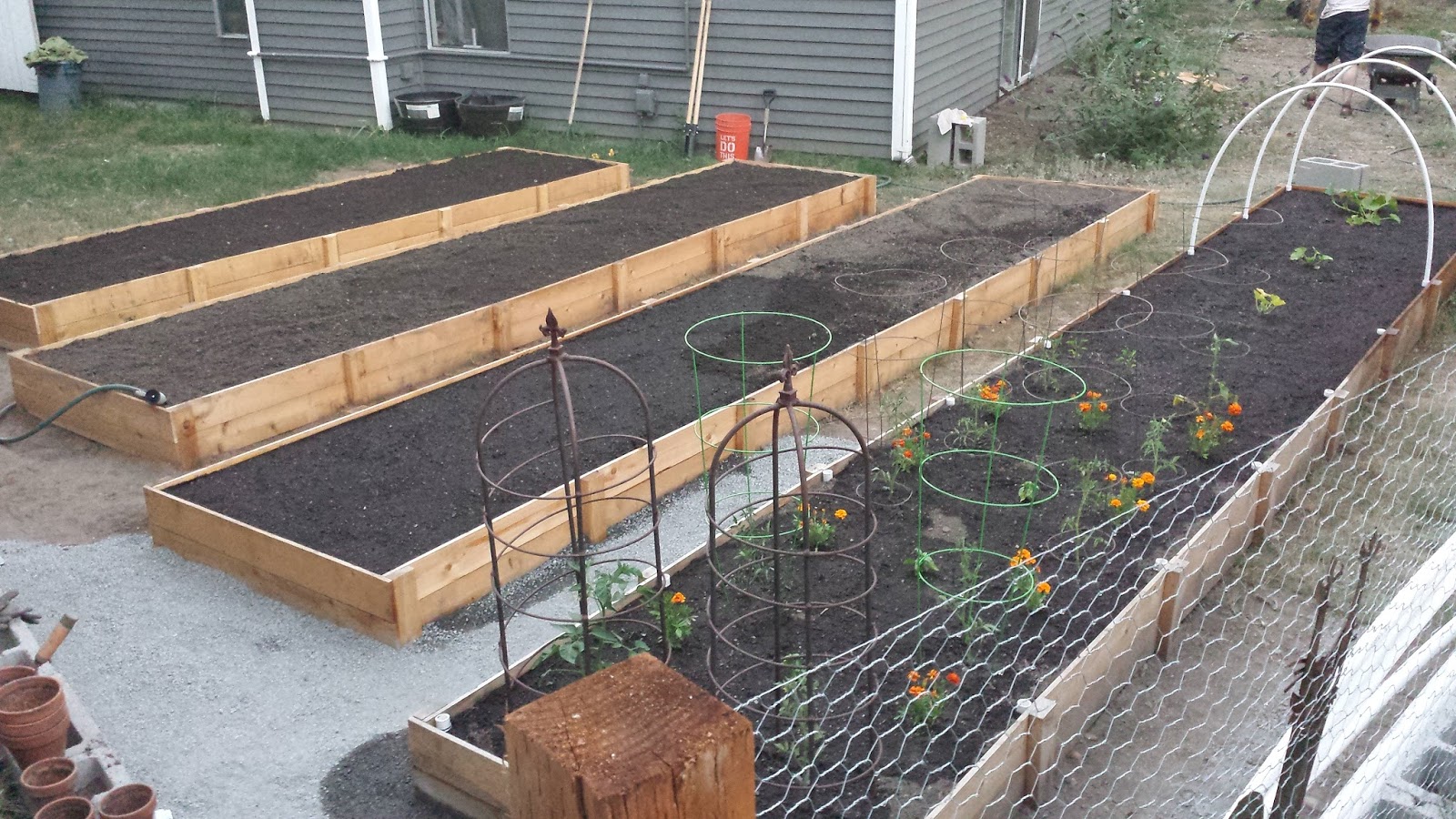 Fence Picket Raised Beds and How They Have Held Up