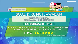 Soal Dan Kunci Jawaban Tes Formatif Modul 1 Kb 1 Ppg Terbaru Arnaim Com