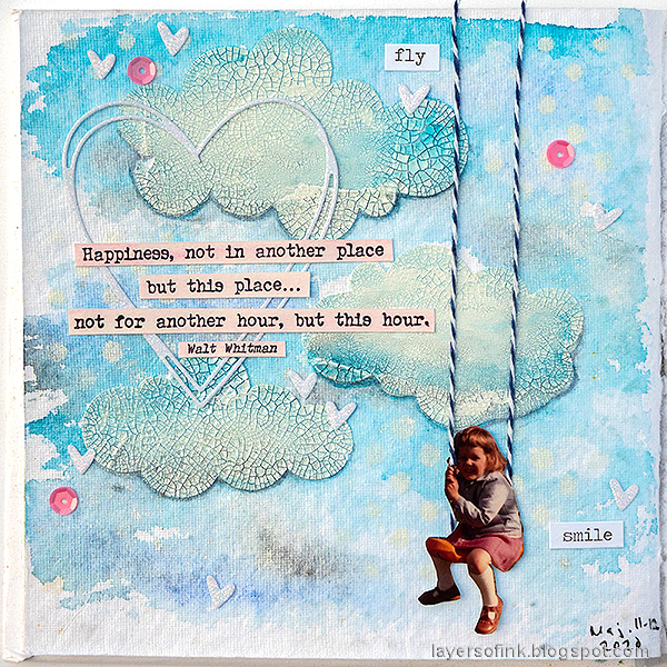 How To Use Texture Paste In Mixed Media · Artsy Fartsy Life