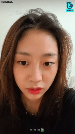 얼굴 부은 지수 VLIVE