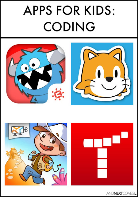 Awesome coding apps for kids from And Next Comes L