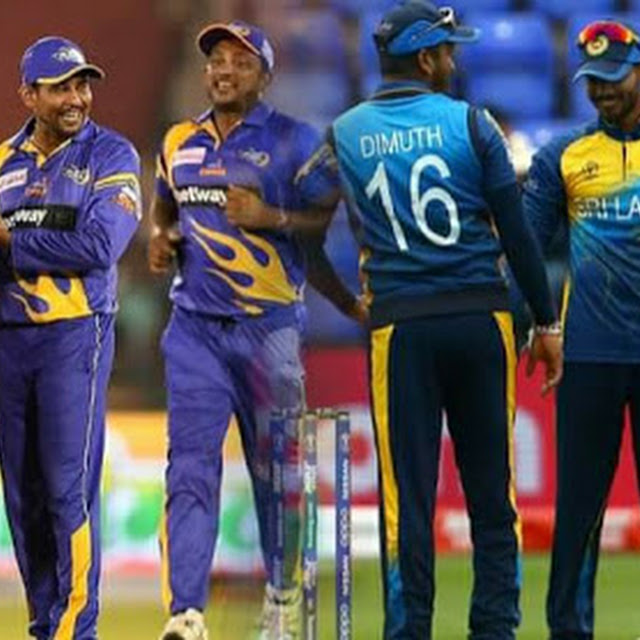 இலங்கை தேசிய கிரிக்கெட் அணிக்கும் - இலங்கை லெஜண்ட்ஸ் அணிக்கும் இடையேயான கிரிக்கட் போட்டி கண்டி பல்லேகல மைதானத்தில்..