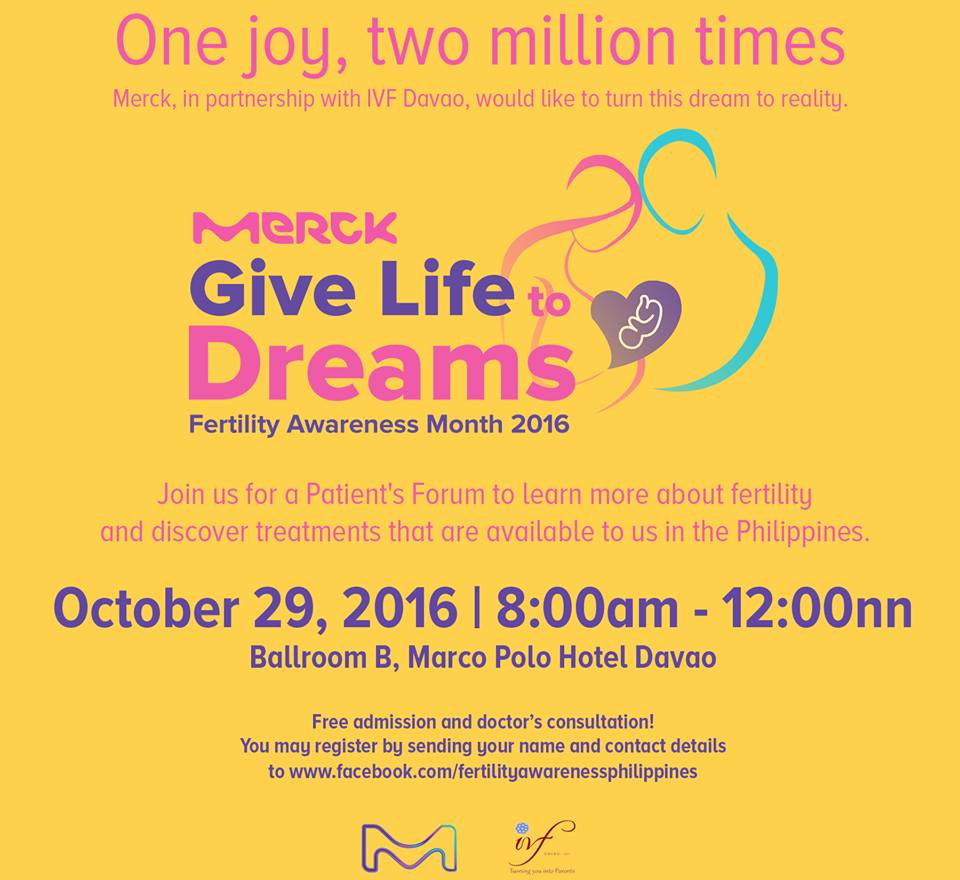 Give Life to Dreams Fertility Awareness Month 2016