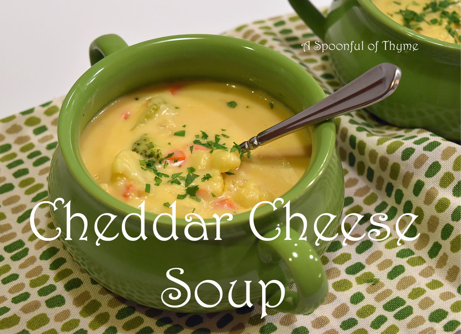 Cheddar Cheese Soup Blogger CLUE