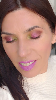 look verde y morado 04 Cuatro maquillajes con LETHAL COSMETICS 12