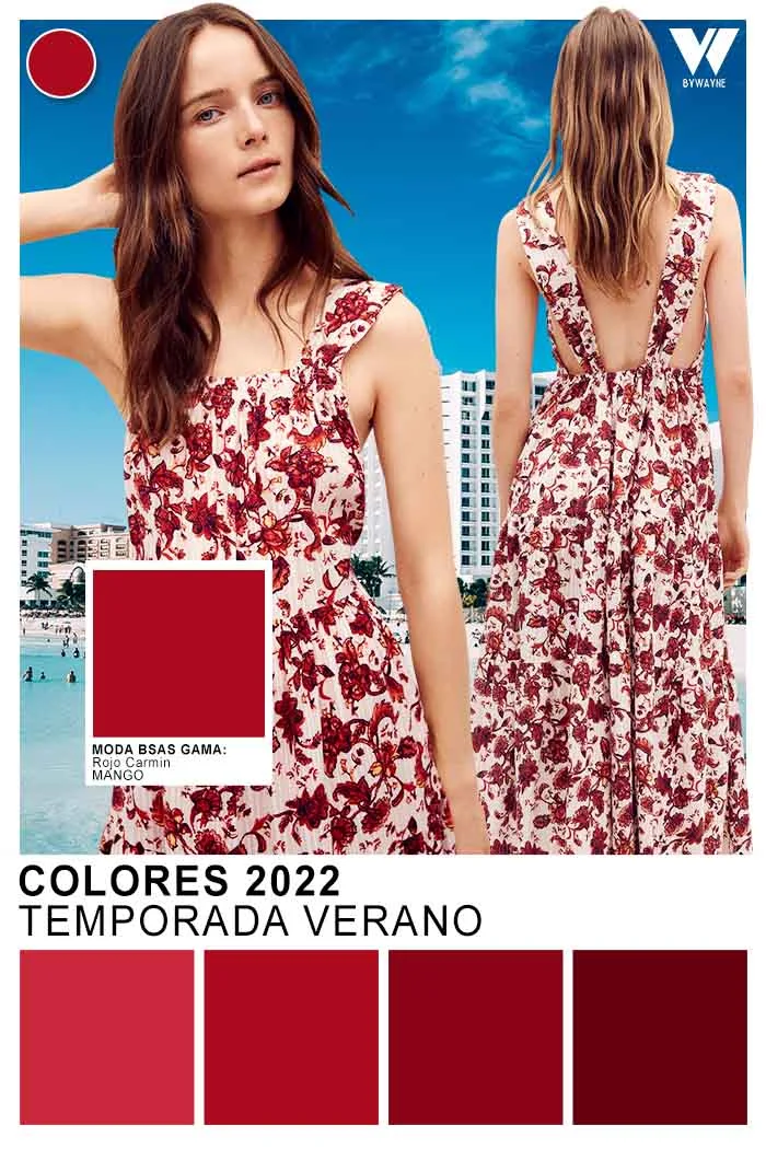 vestidos de colores primavera verano 2022