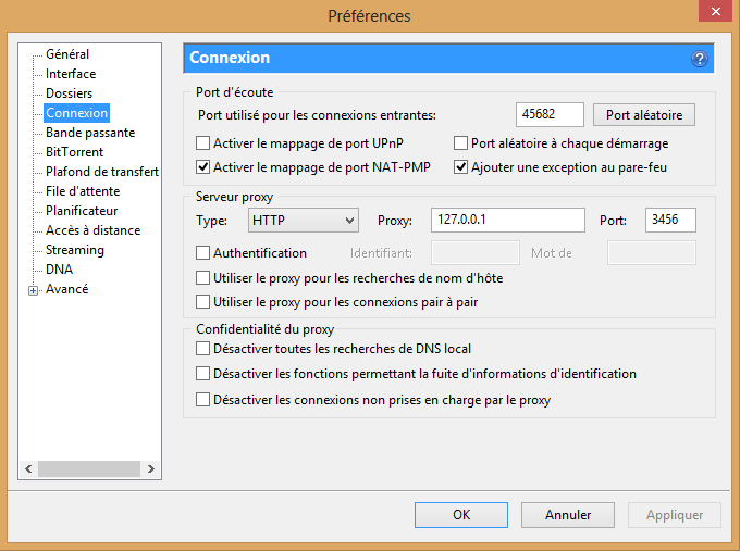 comment augmenter vitesse utorrent