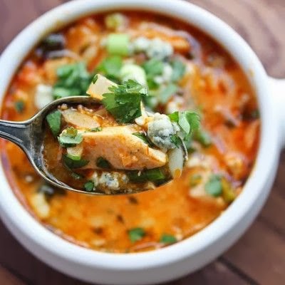 Paleo Buffalo Chicken Soup recipe