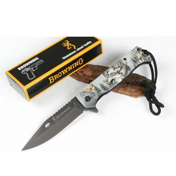 Briceag Browning FA47 cutit vanatoare lup wolf knife