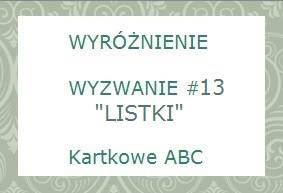 wyróznienie w Kartkowym ABC