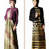 Contoh Model Baju Gamis Batik Kombinasi