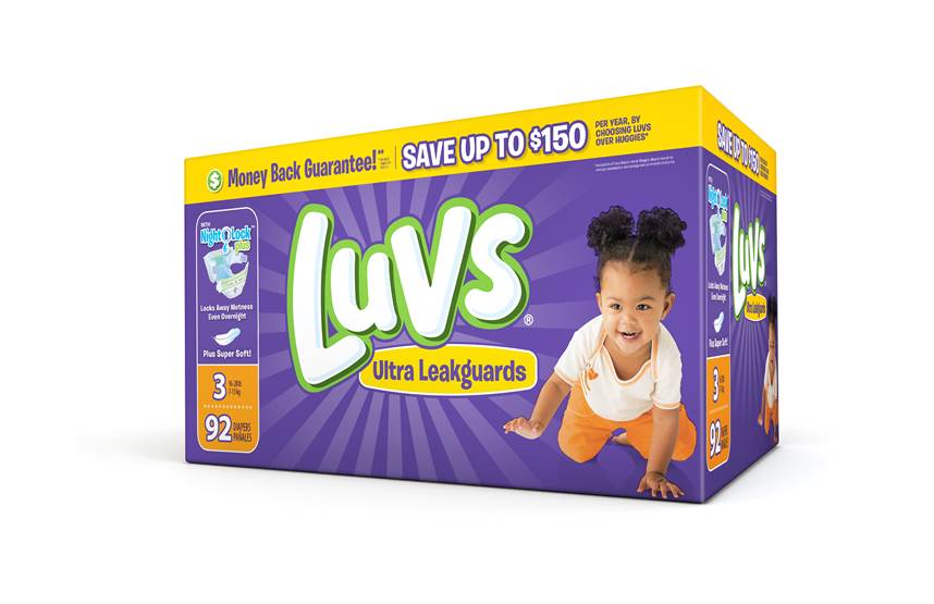 luvs pampers