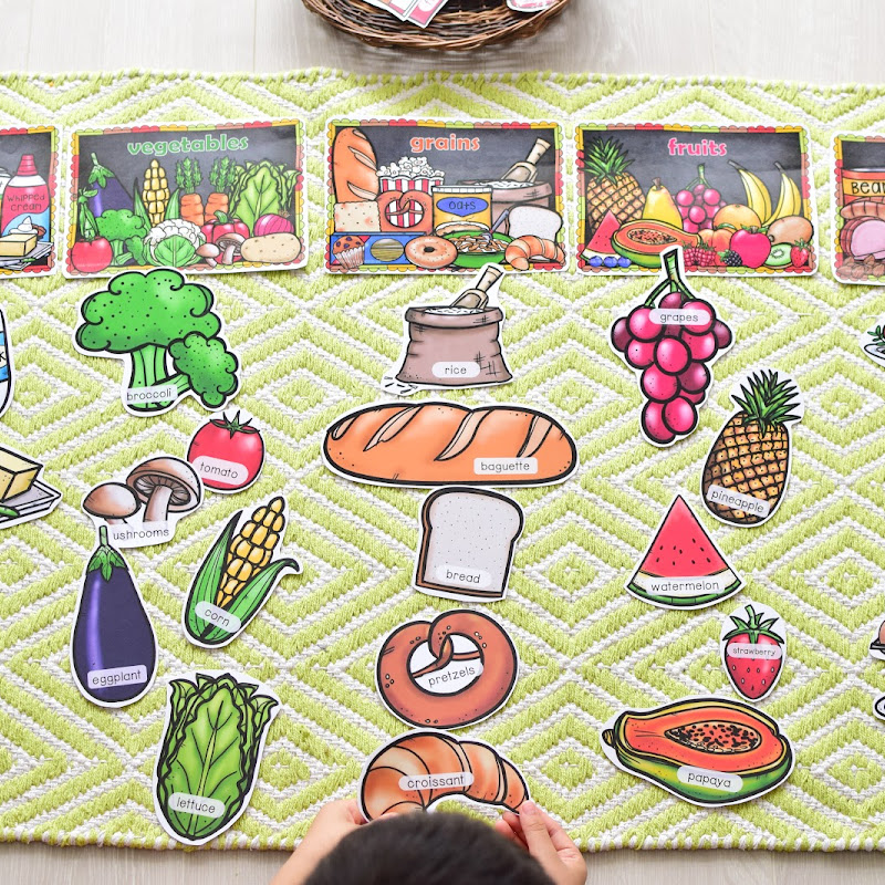 Food Pyramid and Food Groups Activities for Kids | The Pinay Homeschooler