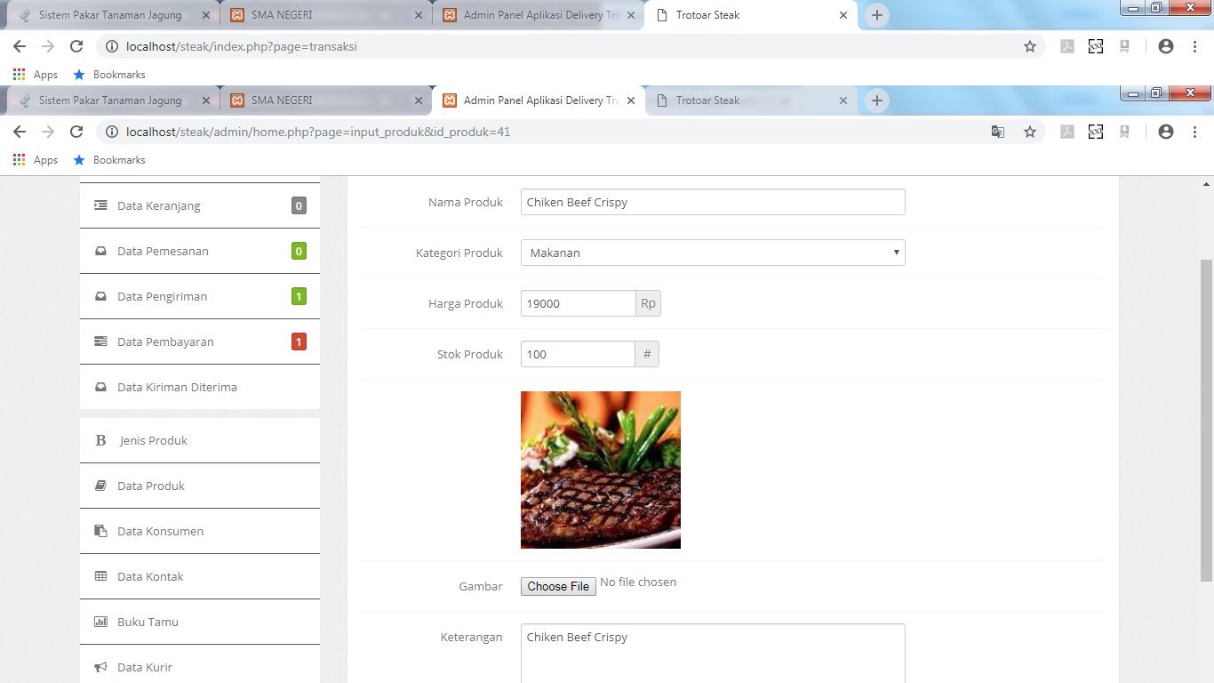 Source Code Sistem Aplikasi Penjualan Pada Rumah Makan Berbasis Website ...