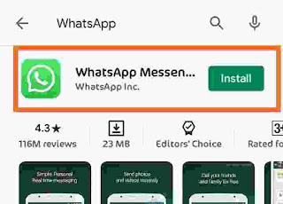 WhatsApp kaise download kare?व्हाट्सएप कैसे डाउनलोड करे?आइए जाने।