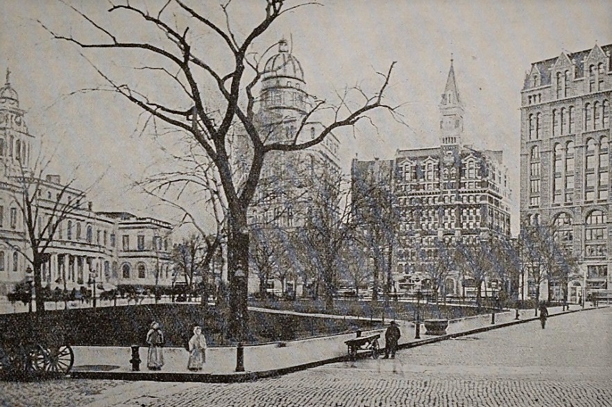 New York and Stuff Tribune Building NYC Richard Morris Hunt Architect 1873