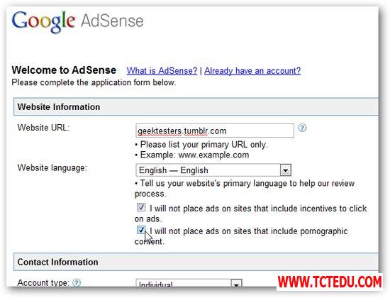 Hướng dẫn thêm Google AdSense vào Tumblr Blog Hướng dẫn thêm Google AdSense vào Tumblr Blog