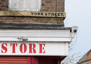 A very old "York Street" sign in Elswick, Newcastle upon Tyne