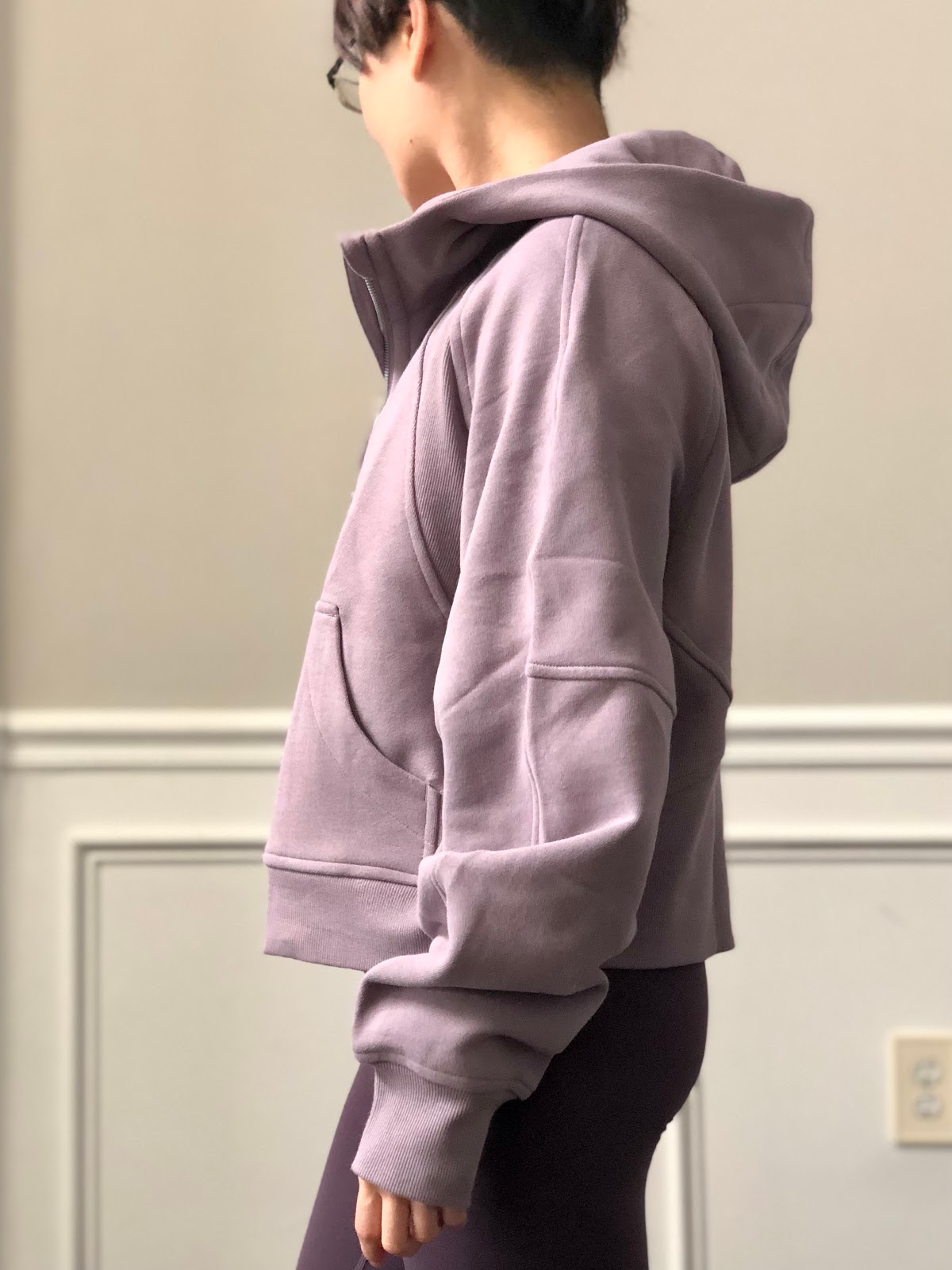 scuba hoodie half zip