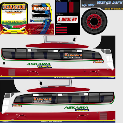 livery warga baru