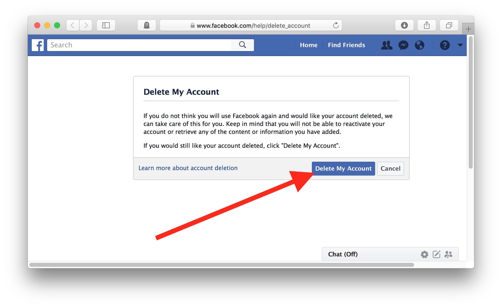 how to permanent delete your facebook account and 2019