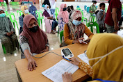 Antusiasme Warga Ikut Vaksinasi Covid-19 di Aceh 
