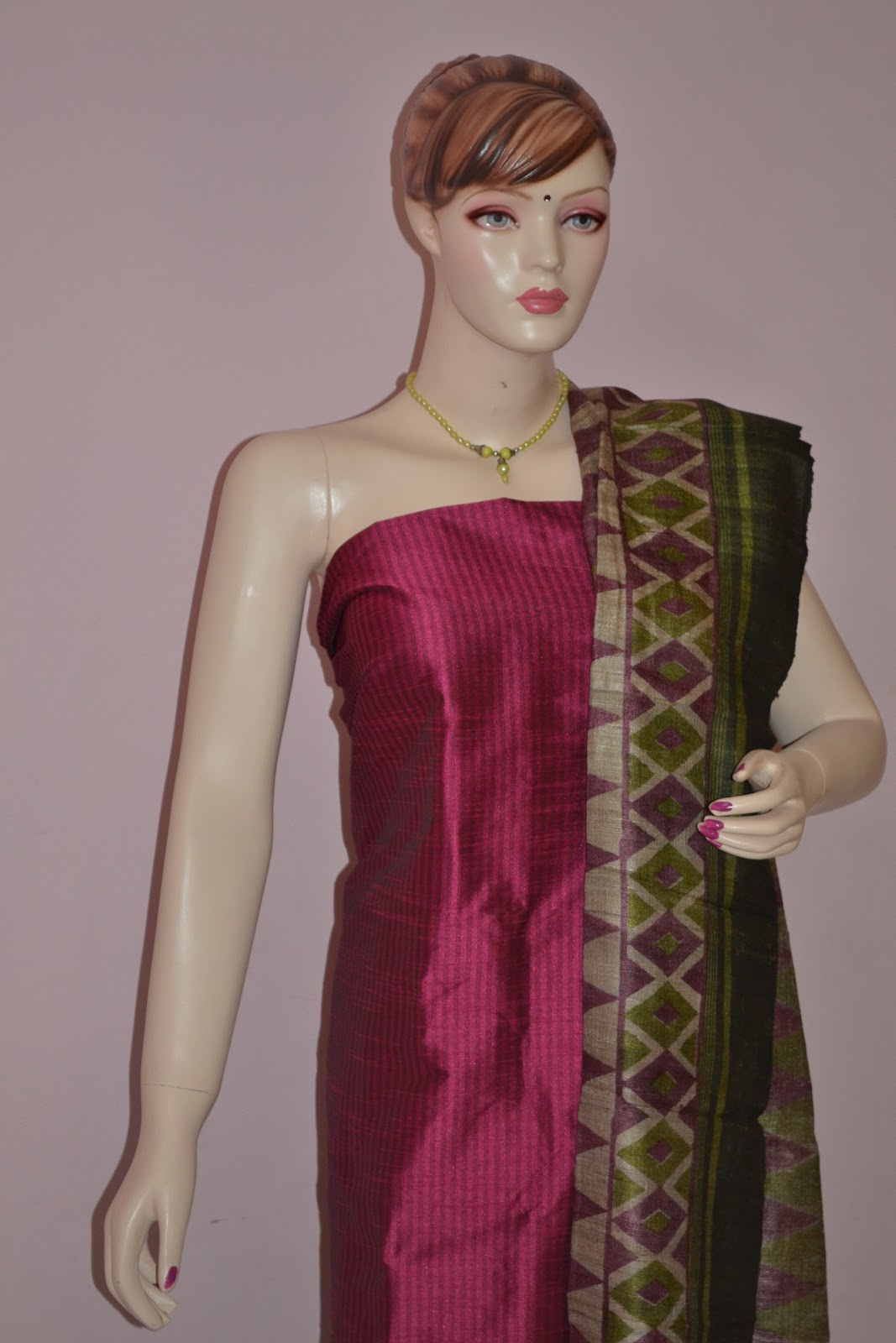 Sree Collections: Matka Silk Dress Material