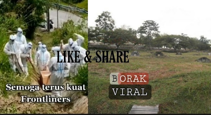 (Video) - Tular Frontliner Ambil Masa Dua Jam Nak Sampai Ke kubur Atas Bukit