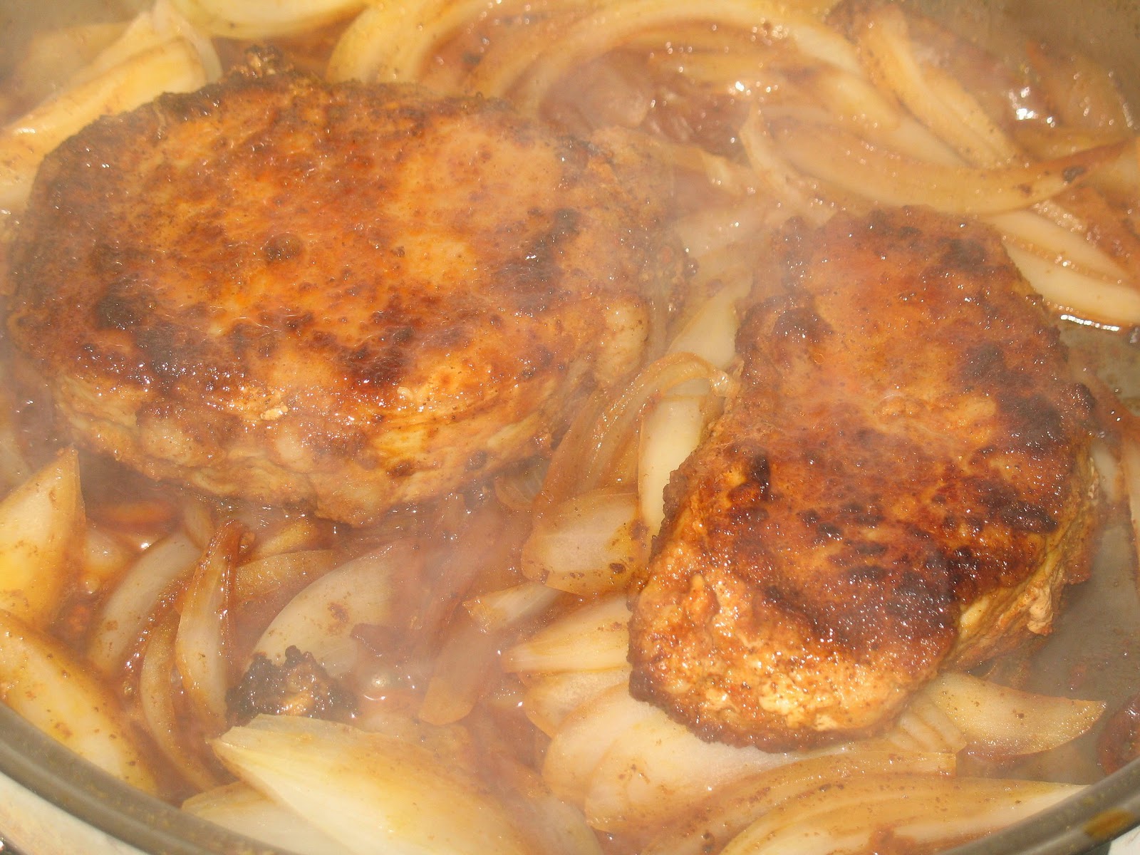 Vodka Pork chops