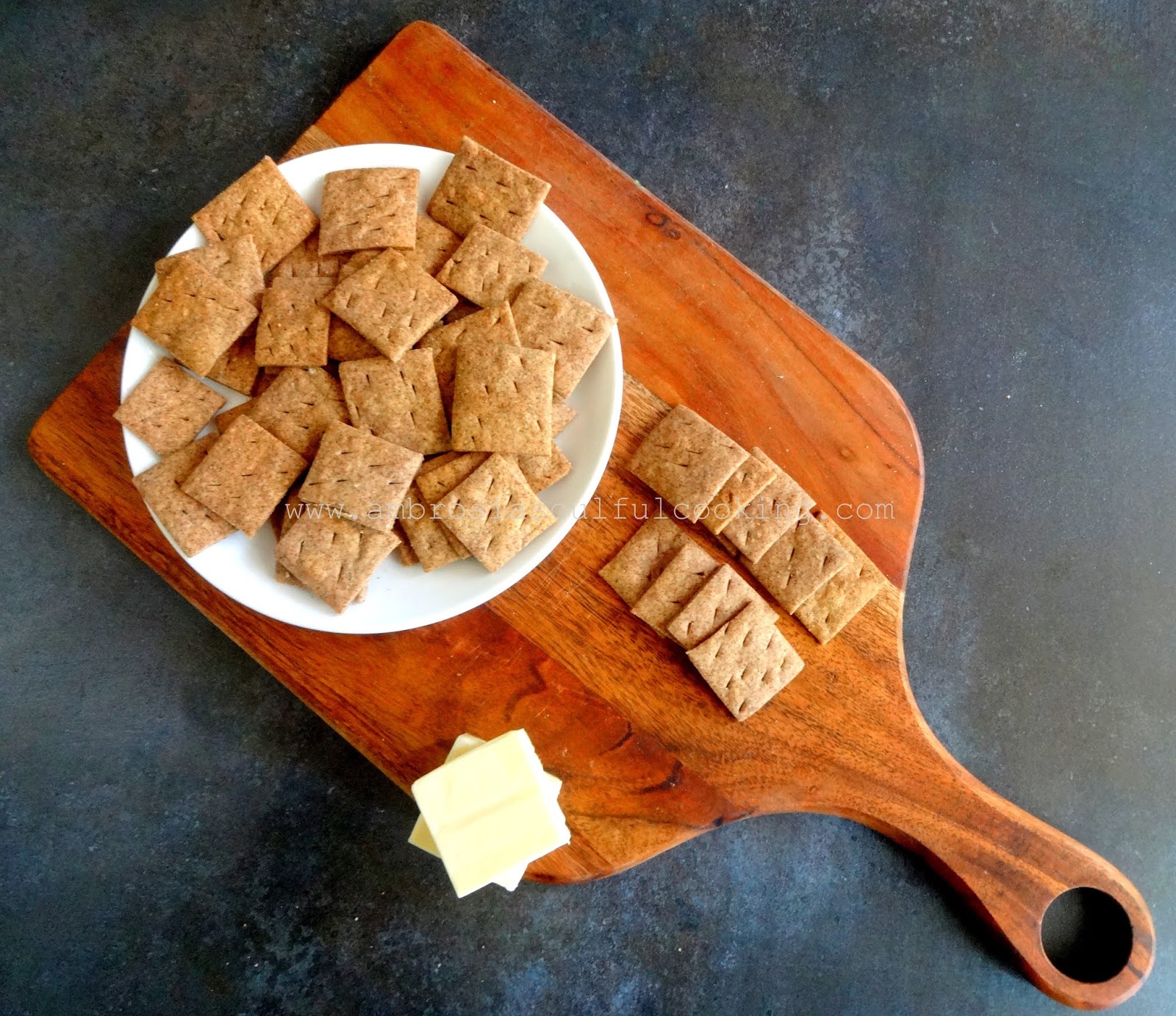 Multigrain Cheese Crackers Ambrosia