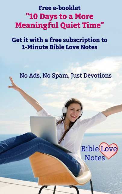 Do You Know someone who wants encouragement from God's Word? Check out this great way to get a 1-minute devotion delivered to your email each weekday.
