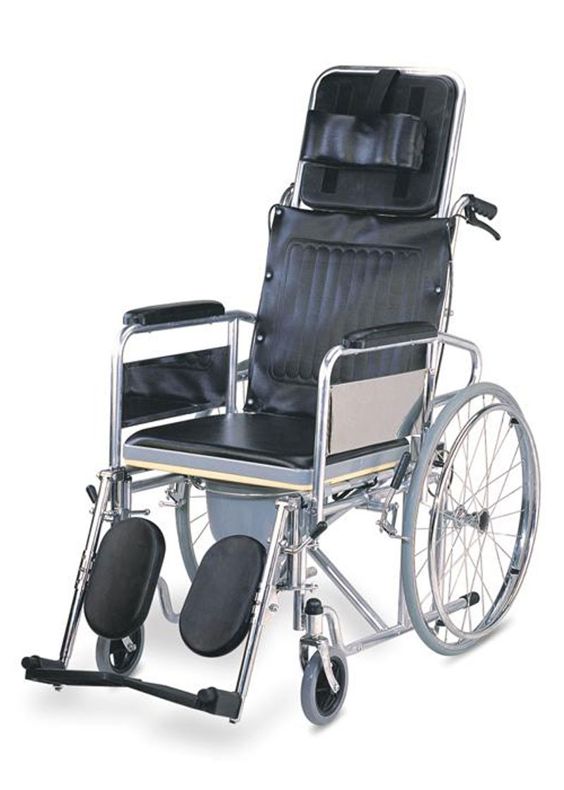 Reclining Wheelchair With Headrest Support Wheelchair India