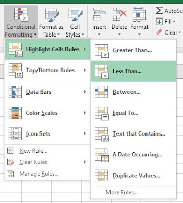 Cara Memberi Warna Secara Otomatis pada Kriteria Tertentu di Microsoft Excel