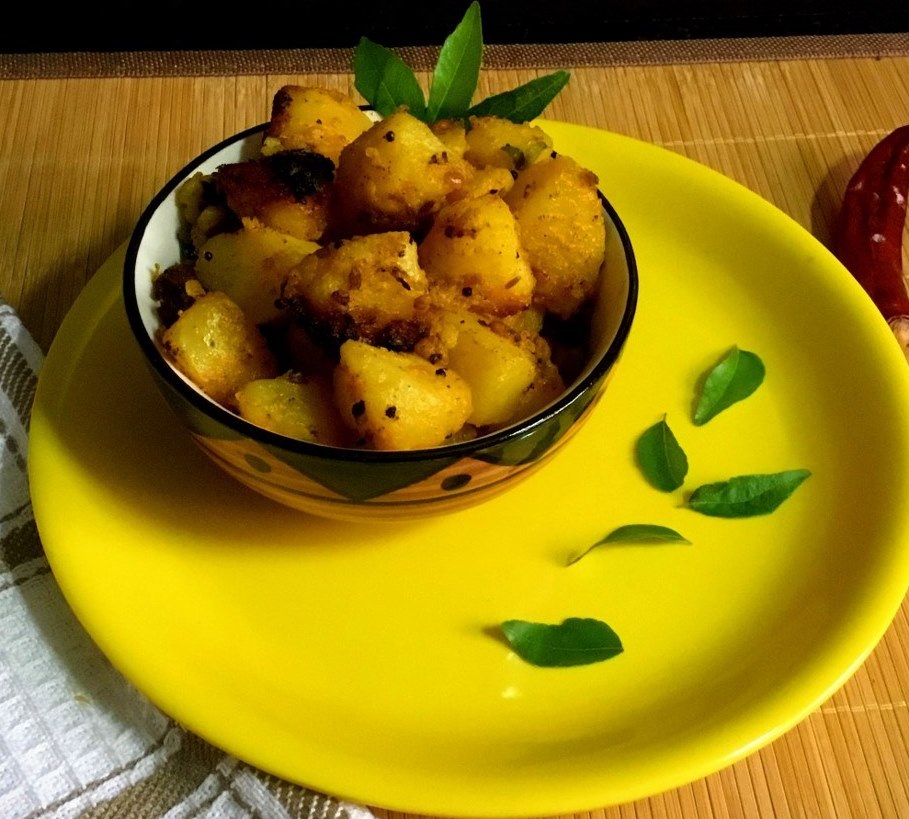 Potato Fry Urulaikizhangu Poriyal