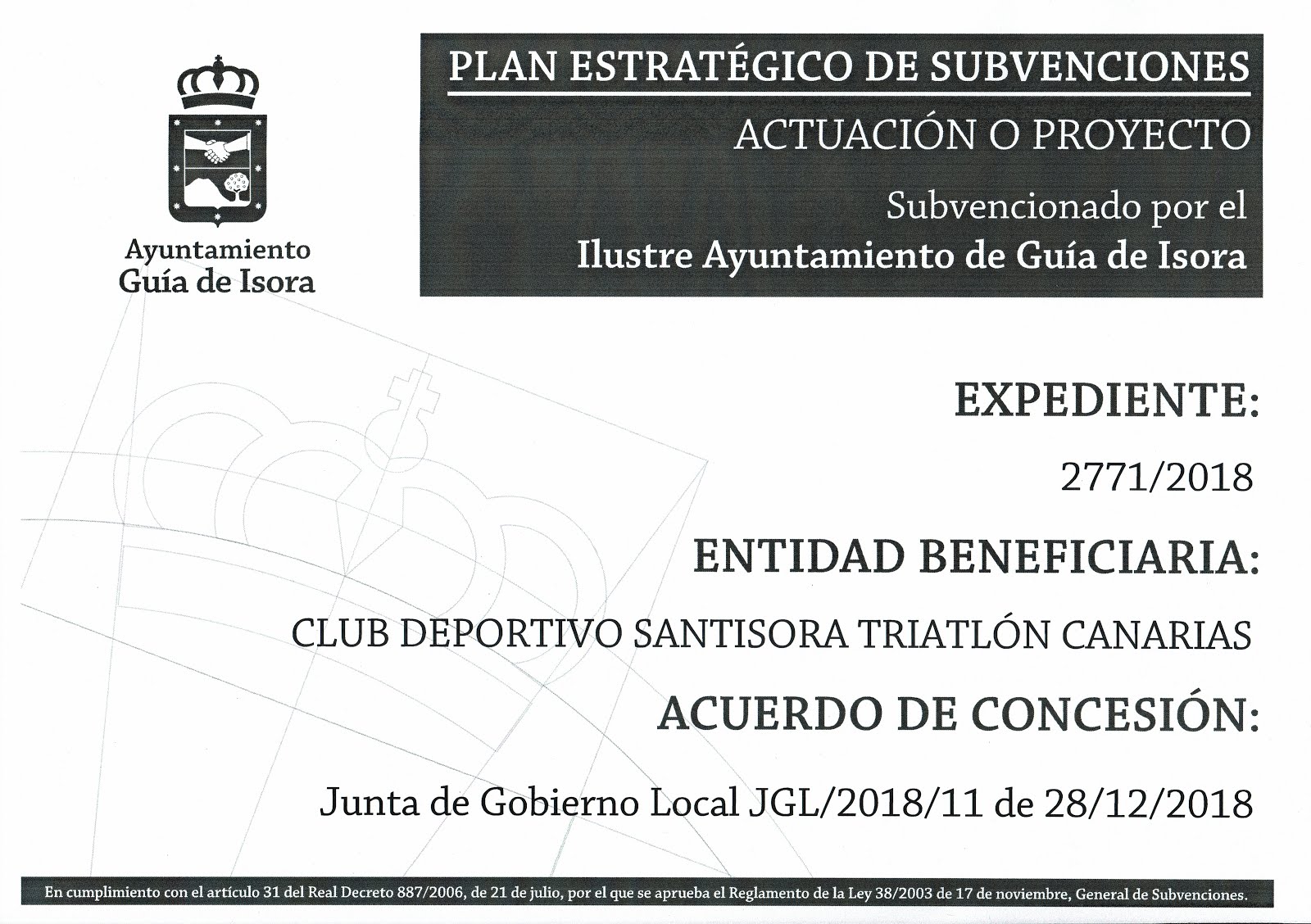 PLAN ESTRATÉGICO DE SUBVENCIONES