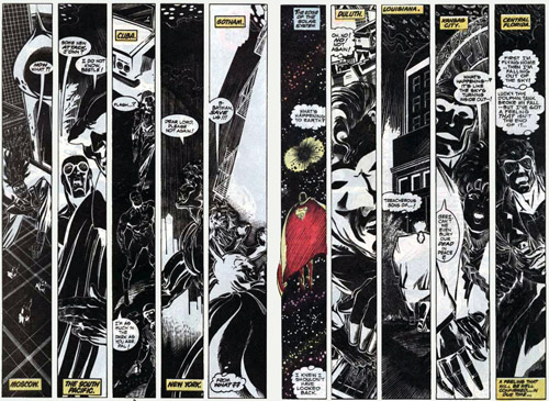 Don't look back, Superman