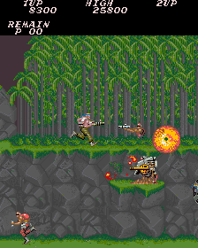 Contra Rom Konami Arcade MAME Descarga Rom contra.zip Konami Arcade MAME
