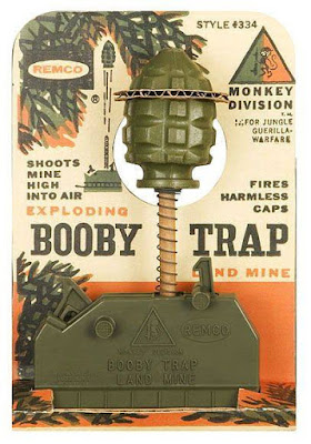 Remco Exploding Booby Trap and Mine