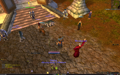 MT35801: Class 9 Homework [6]: World of Warcraft Group Screenshots