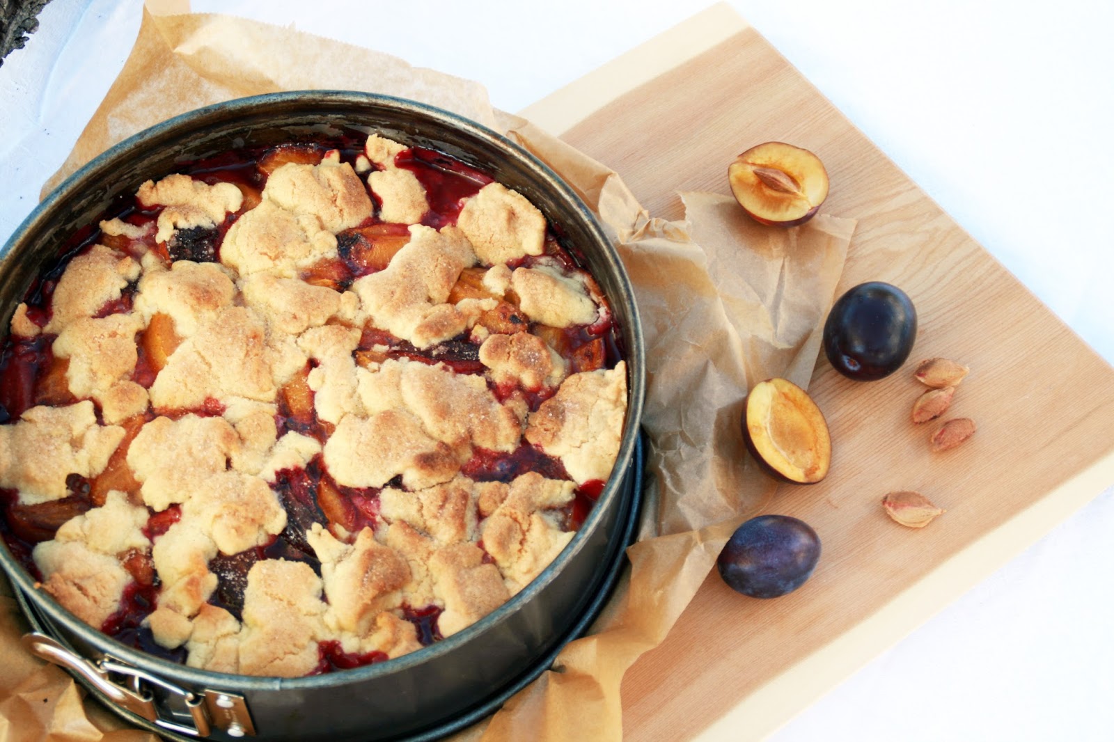 SehnSuchtsSachen: Zwetschgenkuchen mit Streuseln