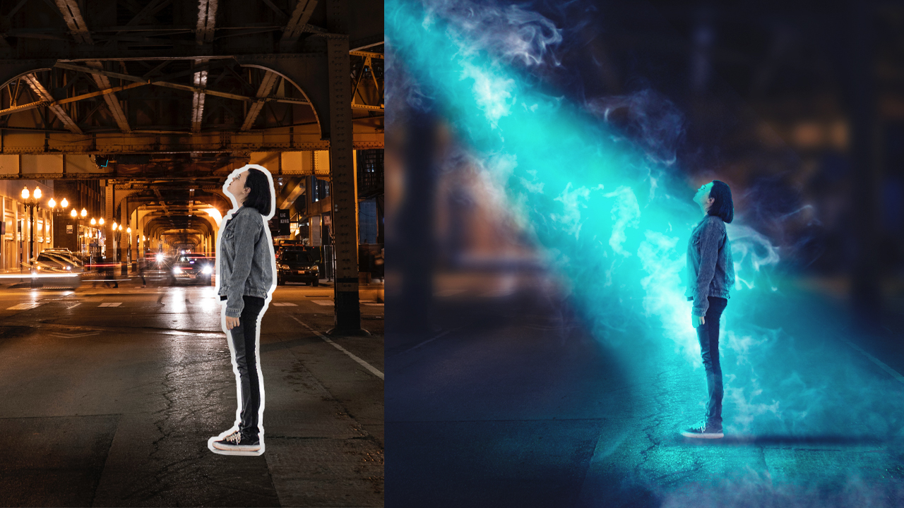 фотосессия эффекты. фон скорость. человек распадается на частицы. эффекты для фотошопа. портрет с выдержкой.