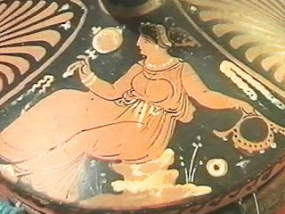 фрагмент древнегреческой вазы