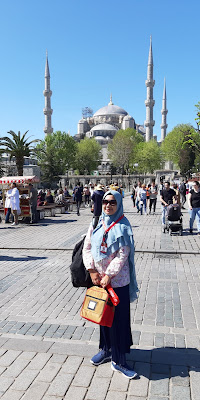 pengalaman saya dan suami perjalanan ibadah umroh plus city tour istanbul turki yang mengesankan bersama alhijaz indowisata nurul sufitri mom lifestyle blogger traveling culinary turkish airlines