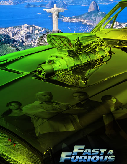 Dominic Toretto (Vin Diesel) foi resgatado da prisão por sua irmã Mia (Jordana Brewster) e Brian O’Conner (Paul Walker), que realizam um ousado resgate sobre rodas. Logo em seguida, ele desaparece. Brian e Mia vão até o Rio de Janeiro, onde encontram Vince (Matt Schulze). Ele propõe ao casal o roubo de carros que estão sendo levados em um trem, algo que, segundo ele, será uma operação simples que renderá um bom lucro. Durante a operação, Dominic reaparece e diz à irmã que os planos mudaram. Ela então leva um dos carros a um esconderijo em plena favela carioca, deixando Dominic e Brian enfrentando policiais e bandidos. Ao desmontar o carro, o trio descobre que ele contém um chip com todas as operações ilegais de Hernan Reis (Joaquim de Almeida), incluindo onde guarda o dinheiro arrecadado. É o suficiente para que eles elaborem um plano para roubar a fortuna de Reis, contando com a ajuda de vários amigos.
