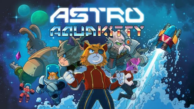 Astro Aqua Kitty, shoot 'em up de gatinhos, chega no Switch semana que vem; confira o trailer