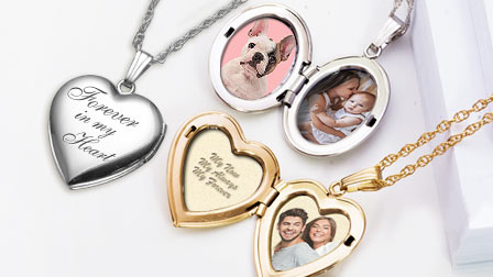 picture locket, custom jewelry, gold jewelry, heart locket